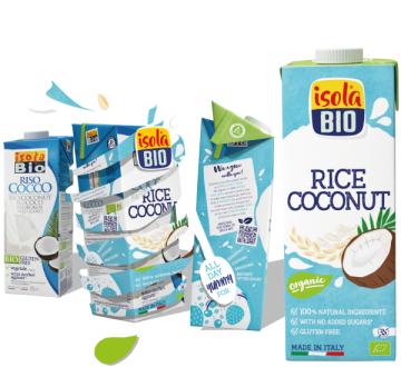 Organik Glutensiz ve Şeker İlavesiz Hindistan Cevizi İçeceği (Pirinçle Tatlandırılmıştır) -1000 ml