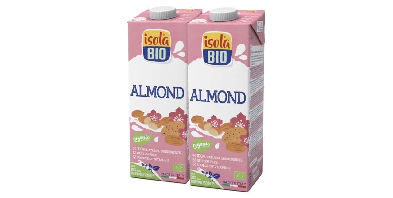 KAMPANYALI  2li Organik Glutensiz Badem İçeceği 1L ( Agave Şurubu ile Tatlandırılmış)