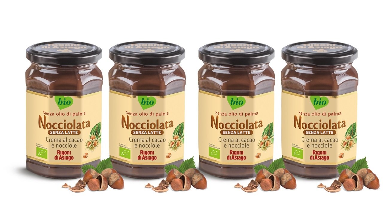 KAMPANYALI 4lü Nocciolata Organik Glutensiz Vegan Kakaolu Fındık Kreması (270 G * 4)